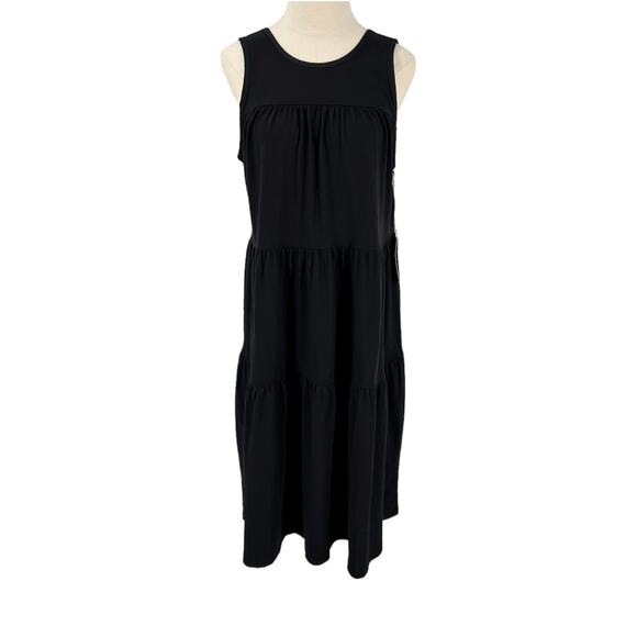 Everlane Black Midi Dress - Picture 14 of 14